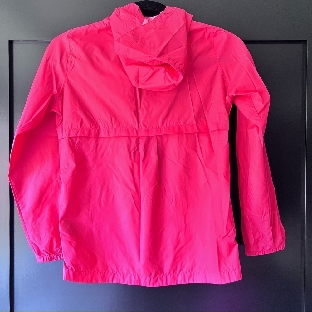Columbia youth size medium (10/12) bright coral lightweight windbreaker jacket - Picture 2 of 8